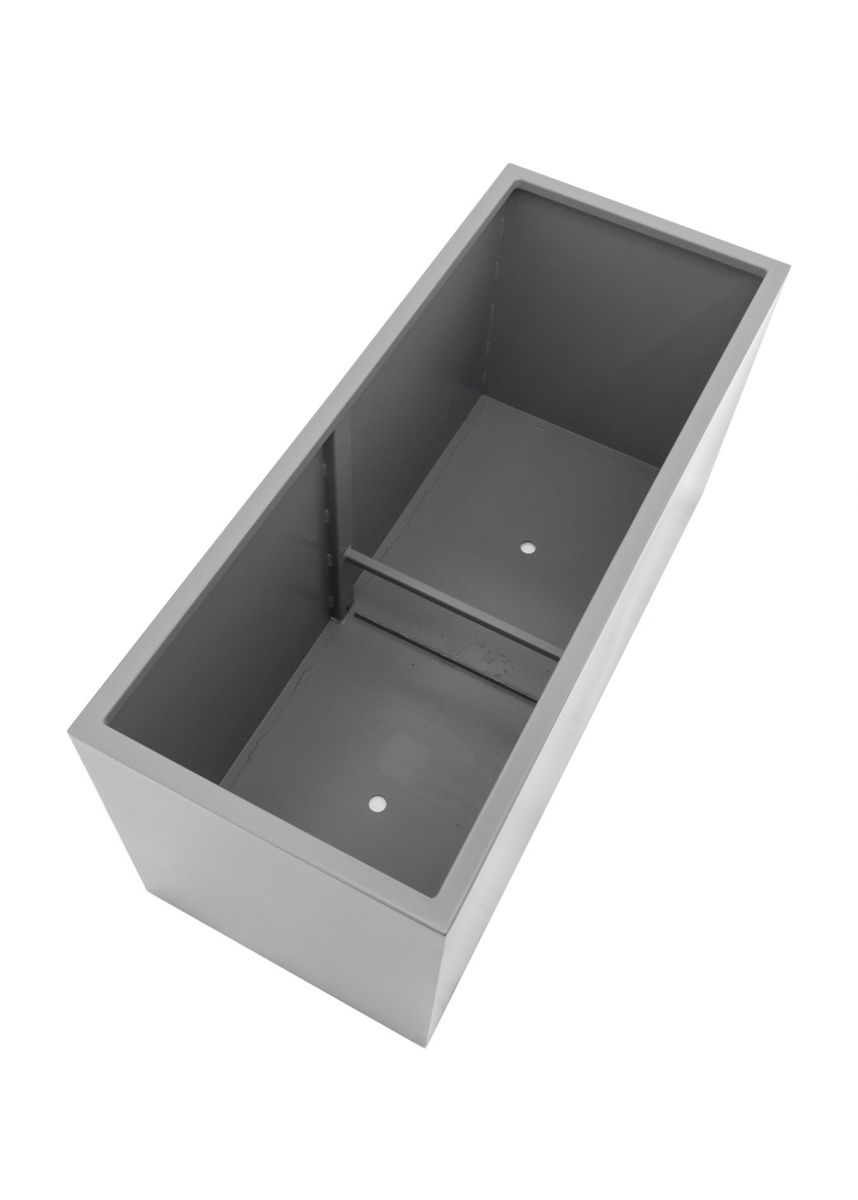 Coloured Metal Trough 600 Planter & Rectangular Plant Container (W 120cm or 150cm) IOTA